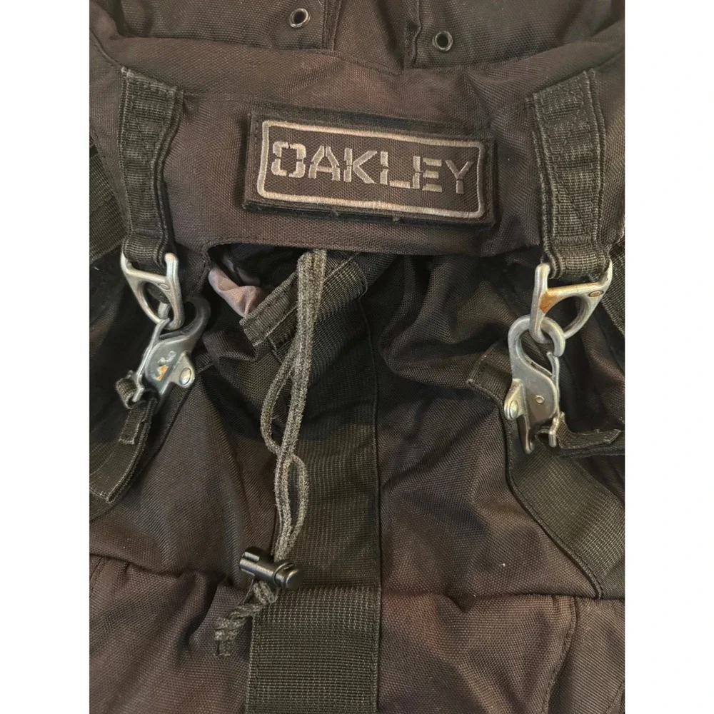 Vintage Oakley Tactical Backpack TFG Black Military Style Utility Y2K USA Rare